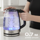 Миниатюра изображения товара Электрочайник Brevio Glass Kettle BV8008 (черный)