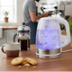 Миниатюра изображения товара Электрочайник Brevio Glass Kettle BV8008 (белый)