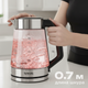 Миниатюра изображения товара Электрочайник Brevio Glass Kettle BV8060 (черный)