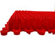Миниатюра изображения товара Коврик грязезащитный Пластизделие Из полиэтиленового модуля 40x56 (красный)