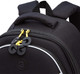 Миниатюра изображения товара Школьный рюкзак Grizzly RAz-587-1 (черный/желтый)