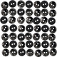 Миниатюра изображения товара Набор пуговиц Sentex P-A2027 11.5/2 (100шт, антрацит)