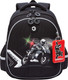 Миниатюра изображения товара Школьный рюкзак Grizzly RAz-587-15 (черный/белый)