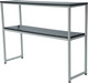 Миниатюра изображения товара Консольный столик Allerd Rion 30x75 / 2060110700 (белый муар/металл бруклин)