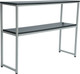 Миниатюра изображения товара Консольный столик Allerd Rion 30x75 / 2060110700 (белый муар/металл бруклин)
