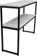 Миниатюра изображения товара Консольный столик Allerd Rion 30x75 / 2060210200 (черный муар/энигма)