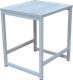 Миниатюра изображения товара Табурет Allerd Rion 38x35x43 / 3010110200 (белый муар/энигма)