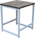 Миниатюра изображения товара Табурет Allerd Rion 38x35x43 / 3010110300 (белый муар/австралийское дерево)