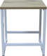 Миниатюра изображения товара Табурет Allerd Rion 38x35x43 / 3010110600 (белый муар/дуб нокс)