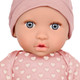 Миниатюра изображения товара Пупс с аксессуарами LullaBaby В розовой пижаме с сердечками и шапочке / LBY7216