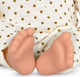 Миниатюра изображения товара Пупс с аксессуарами LullaBaby В бежевой пижаме в горошек и шапочке / LBY7215