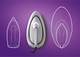 Миниатюра изображения товара Утюг с парогенератором Philips PSG6020/30 (белый/фиолетовый)