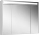 Миниатюра изображения товара Шкаф с зеркалом для ванной Belux Бристоль ВШ 100 (1, белый глянцевый)