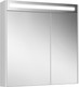 Миниатюра изображения товара Шкаф с зеркалом для ванной Belux Бристоль ВШ 80 (1, белый глянцевый)