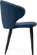 Миниатюра изображения товара Стул Woodville Алсисар (темно-синий/черный)