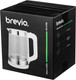 Миниатюра изображения товара Электрочайник Brevio Glass Kettle BV1706 (белый)