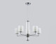 Миниатюра изображения товара Люстра Ambrella LH56001/5 СH/FR (хром/белый матовый)