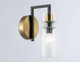 Миниатюра изображения товара Бра Ambrella LH56119 BK/BS/CL (черный/латунь/прозрачный)