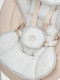 Миниатюра изображения товара Детский шезлонг Amarobaby Funny Swing / AB24-22FUN/03 (бежевый)