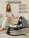 Миниатюра изображения товара Детский шезлонг Amarobaby Funny Swing / AB24-22FUN/09 (черный)