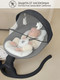 Миниатюра изображения товара Детский шезлонг Amarobaby Funny Swing / AB24-22FUN/09 (черный)