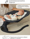 Миниатюра изображения товара Детский шезлонг Amarobaby Funny Swing / AB24-22FUN/09 (черный)