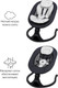 Миниатюра изображения товара Детский шезлонг Amarobaby Funny Swing / AB24-22FUN/09 (черный)