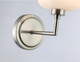 Миниатюра изображения товара Бра Ambrella LH53007 SN/FR (сатин никель/белый матовый)