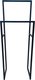 Миниатюра изображения товара Вешалка для одежды Allerd 120 Rion 120x45 / 1070200000 (черный муар)