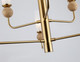 Миниатюра изображения товара Люстра Ambrella LH53251/6 BS/FR (латунь/белый матовый)