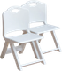 Миниатюра изображения товара Набор стульев детских Kidwick Martin / KW643628 (белый)