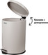 Миниатюра изображения товара Мусорное ведро OfficeClean Professional 305615 (20л, серый матовый)