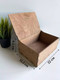 Миниатюра изображения товара Коробка подарочная ОМурМебель От всего сердца (коричневый)