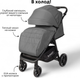 Миниатюра изображения товара Детская прогулочная коляска Bubago Model Bass Light / BG 137-3 (серый)