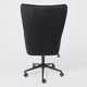 Миниатюра изображения товара Кресло офисное AksHome Bella XL  (Black, Seven 035, велюр/черный)