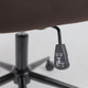 Миниатюра изображения товара Кресло офисное AksHome Bella XL  (Black/Velutto 24/велюр/темный шоколад)