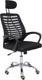 Миниатюра изображения товара Кресло офисное AksHome Consul New (ткань/сетка, черный/с подголовником)