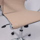 Миниатюра изображения товара Кресло офисное AksHome Evelin (экокожа, бежевый)