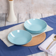 Миниатюра изображения товара Тарелка столовая глубокая Luminarc Zelie Paradise Blue V5848