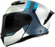 Миниатюра изображения товара Мотошлем MT Helmets Atom 2 SV Emalla (S, синий/белый)