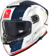 Миниатюра изображения товара Мотошлем MT Helmets Thunder 4 SV Treads (M, глянцевый белый/синий)