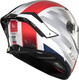 Миниатюра изображения товара Мотошлем MT Helmets Thunder 4 SV Treads (M, глянцевый белый/синий)
