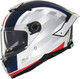 Миниатюра изображения товара Мотошлем MT Helmets Thunder 4 SV Treads (M, глянцевый белый/синий)