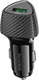 Миниатюра изображения товара Адаптер питания автомобильный Borofone BZ31 (черный)