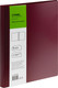 Миниатюра изображения товара Папка для бумаг Стамм Диагональ / ММ-32054 (гранат)