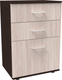 Миниатюра изображения товара Тумба Интермебель С выдвижными ящиками К-009 (дуб венге/шимо светлый)