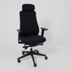 Миниатюра изображения товара Кресло офисное AksHome Vortex (черная ткань/черный полиамид)