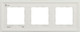 Миниатюра изображения товара Рамка для выключателей и розеток ЭРА Elegance 14-5103-01М / Б0065836 (белый матовый)