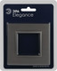 Рамка для выключателей и розеток ЭРА Elegance 14-5201-16 / Б0065842 (титан) — фото 6