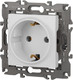 Миниатюра изображения товара Розетка ЭРА Elegance 14-2101-01М 2P+E Schuko / Б0065800 (белый матовый)